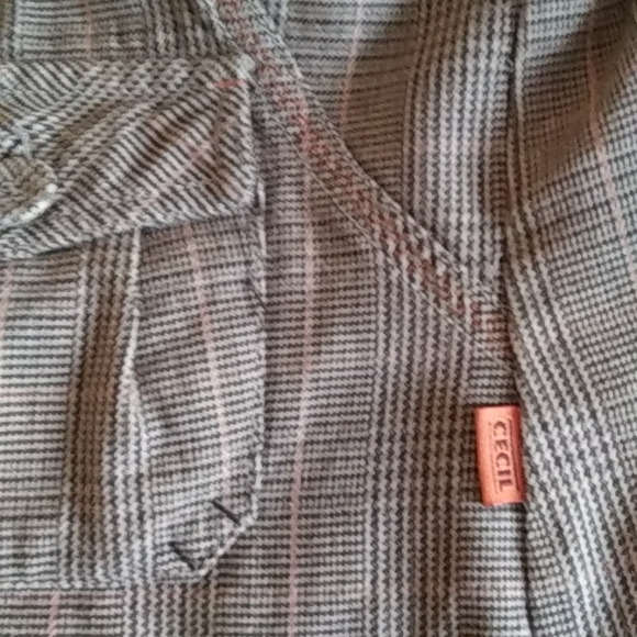 Vintage Cecil Plaid Blazer with Elbow Patches - Picture 11 of 12